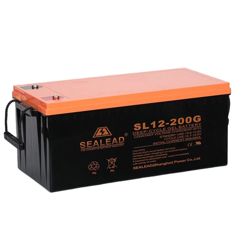 12V 200ah 250ah Wind Power Lead Acid Battery Solar Energy Storage Battery Cell