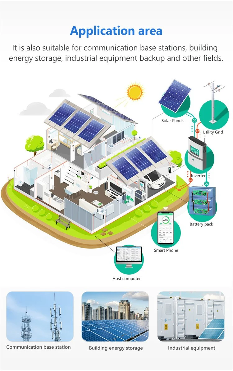 Tdt 8s 16s 24V 48V 150A Solar System BMS Household Solar Storage System Batterie Ion Lithium 5kw 10kw LiFePO4 Battery BMS with RS485 RS232 Can Bluetooth